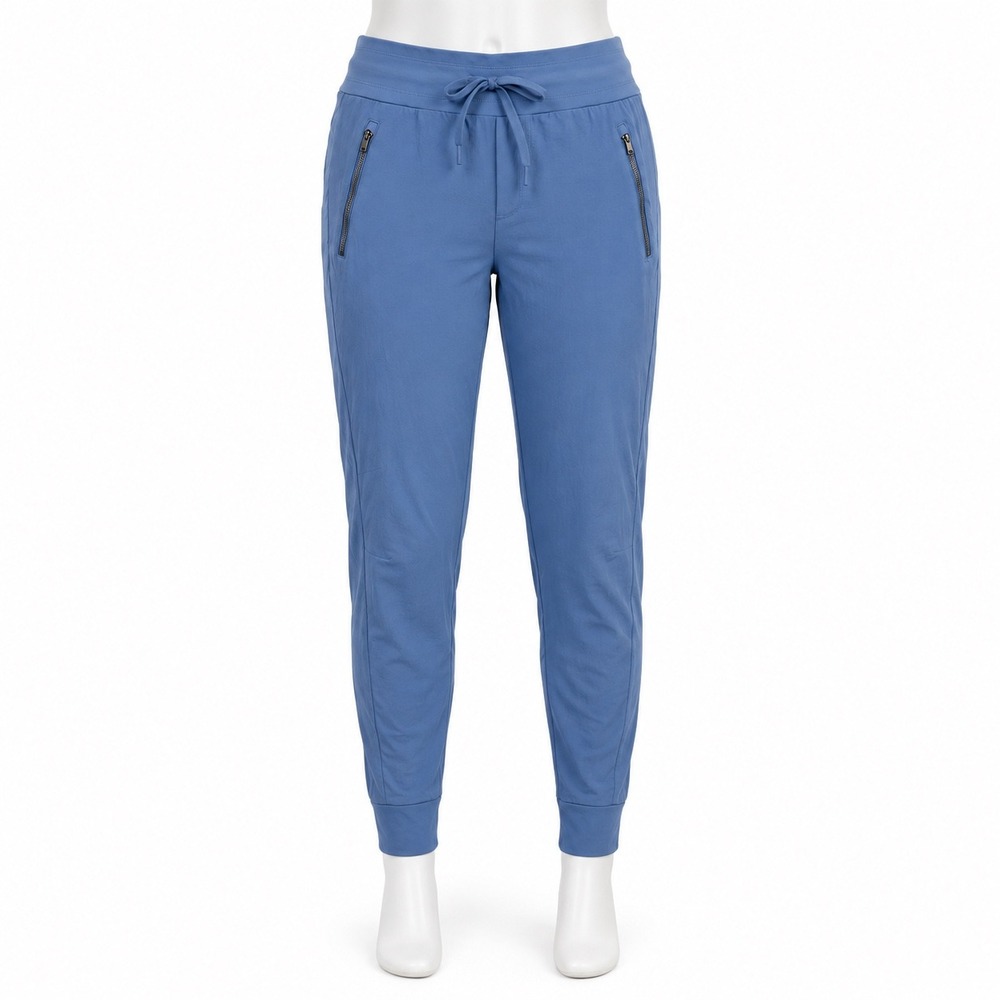 Athleta Trekkie North Joggers Pants Women's 10T Size 10 Tall Blue Hiking Travel